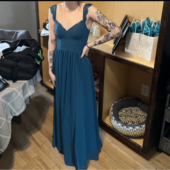 Azazie Bridesmaid dress, size 0 - Picture 1 of 2